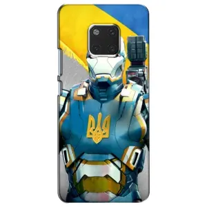 Силиконовый Чехол на Huawei Mate 20, HMA-L09, HMA-L29 (Я-Украина) (Украинский робокоп)