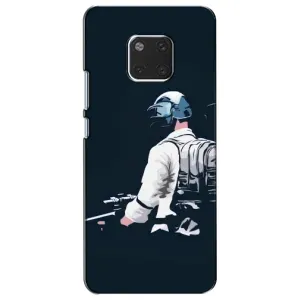 Силиконовый чехол с картинкой "Герой Pubg" на Huawei Mate 20, HMA-L09, HMA-L29 (В экиперовке)