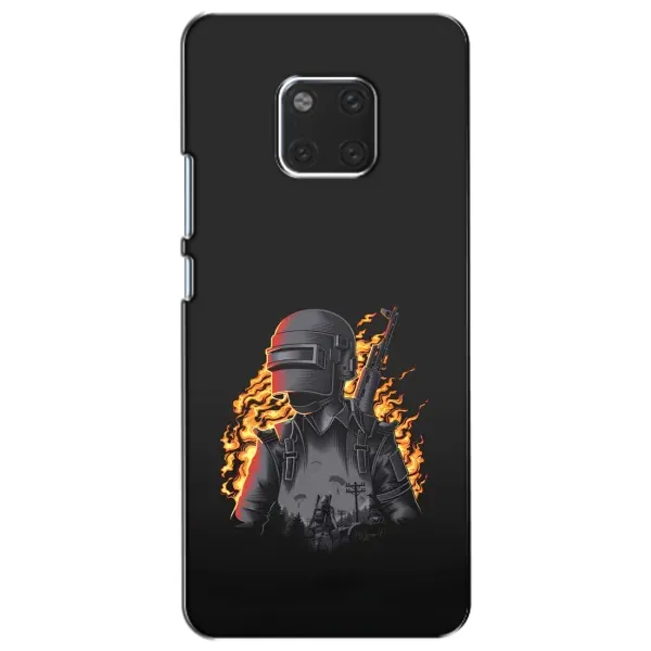Чехол с рисунком «В огне» для Huawei Mate 20 (HMA-L09, HMA-L29)