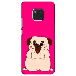 Чохол (ТПУ) Милі песики для Huawei Mate 20, HMA-L09, HMA-L29 (Веселий Мопсік)