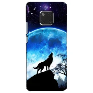 Чохол з Вовком на Huawei Mate 20, HMA-L09, HMA-L29 (Виє на місяць)