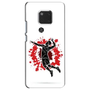 Чохли з прінтом Спортивна тематика для Huawei Mate 20, HMA-L09, HMA-L29 (Волейболіст)