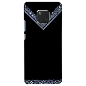 Силиконовый Чехол на Huawei Mate 20, HMA-L09, HMA-L29 (Воротник вышиванки)