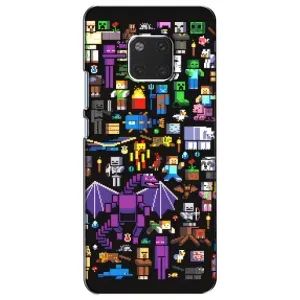 Чохол майнкрафт для Huawei Mate 20, HMA-L09, HMA-L29 (Усі персонажі)