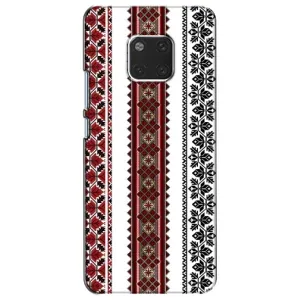 Силиконовый Чехол на Huawei Mate 20, HMA-L09, HMA-L29 с картинкой Вышиванки (Вышиваночки)