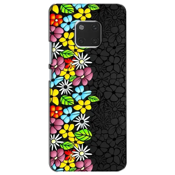 Чехол с рисунком «Яркие цветы» для Huawei Mate 20 (HMA-L09, HMA-L29)