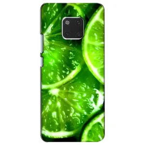 Чохол з зображенням смачної їжі для Huawei Mate 20, HMA-L09, HMA-L29 (Яскравий Лайм)