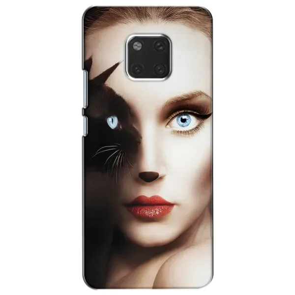 Чехол с рисунком «Женщина кошка» для Huawei Mate 20 (HMA-L09, HMA-L29) Чехол с рисунком «Женщина кошка» для Huawei Mate 20 (HMA-L09, HMA-L29)