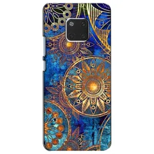 Чохли з сенсом на Huawei Mate 20, HMA-L09, HMA-L29 (Золоті узори)