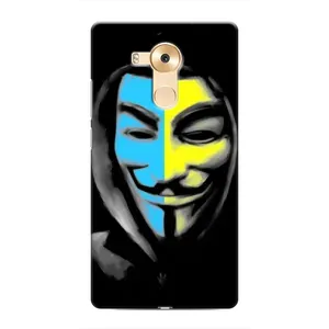Чехол с Украинской символикой на Хуавей Мейт 8 (Анонимус патриот)