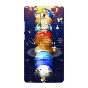 Чохол (ТПУ) з планетами на Huawei Mate 8, NXT (Арт планети)
