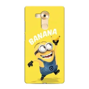 Мультяшний принт на Чохол для Хуавей Мейт 8 (Banana)
