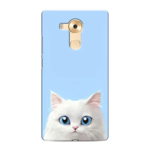 Чехол с рисунком «Белый кот» для Huawei Mate 8 (NXT) Чехол с рисунком «Белый кот» для Huawei Mate 8 (NXT)
