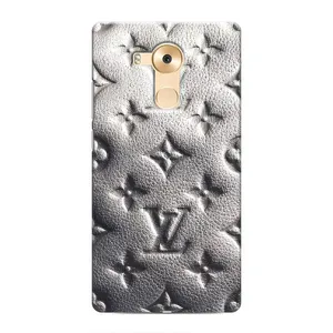 Текстурний Чохол Louis Vuitton для Хуавей Мейт 8 (Бежевий ЛВ)