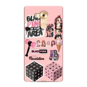 Чохли з картинкою для Huawei Mate 8, NXT (BLACK PINK колаж)