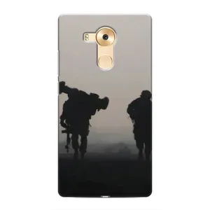 Чехлы на военную тематику для Huawei Mate 8, NXT (Бой солдат)