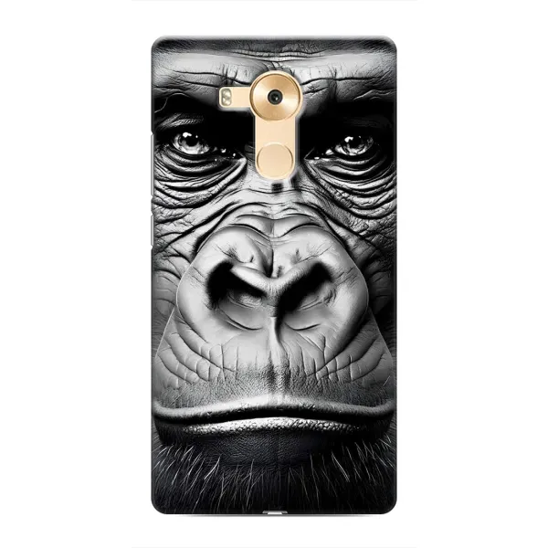 Чехол с рисунком «Черная обезьяна» для Huawei Mate 8 (NXT) Чехол с рисунком «Черная обезьяна» для Huawei Mate 8 (NXT)