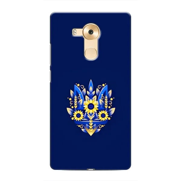 Чехол с рисунком «Цветущий Герб» для Huawei Mate 8 (NXT)