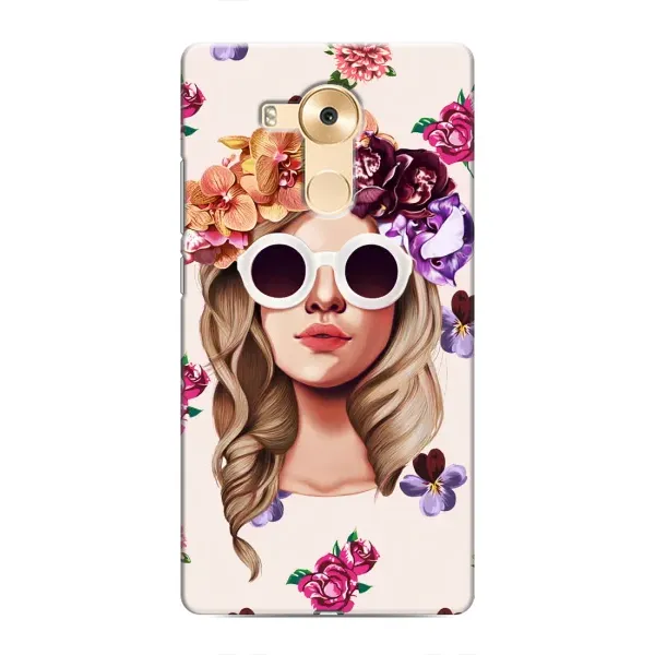 Чехол с рисунком «Девушка в очках» для Huawei Mate 8 (NXT) Чехол с рисунком «Девушка в очках» для Huawei Mate 8 (NXT)