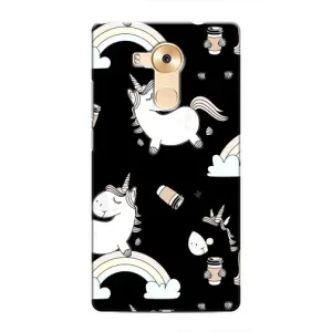 Чохол Unicorn на Huawei Mate 8, NXT (Єдинорог з кавою)