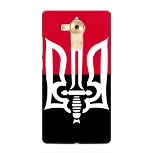 Чехлы УПА (Красно-Чёрный) на Huawei Mate 8, NXT (Герб Украины)