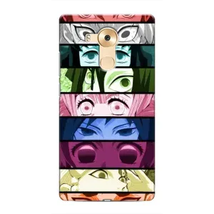 Силиконовые чехлы с глазами Anime для Хуавей Мейт 8 (Глаза Хашира)