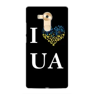 Силиконовый Чехол на Huawei Mate 8, NXT (Я-Украина) (I Love UA)