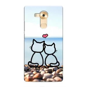 Силиконовые Чехлы Любимому человеку для Huawei Mate 8, NXT (Котейки)