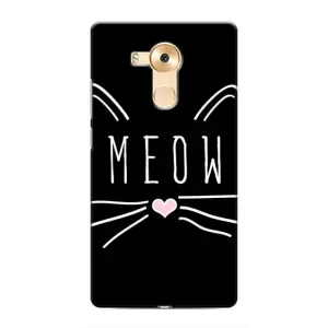 Бампер з зображенням Котиків для Хуавей Мейт 8 (КОТИК MEOW)