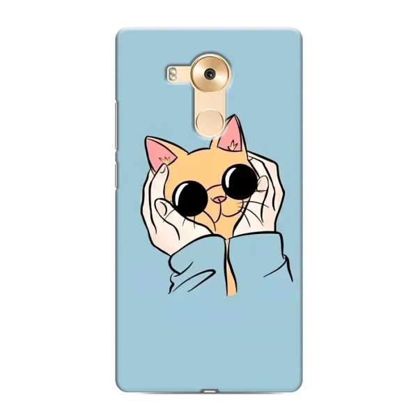 Чехол с рисунком «КОТИК в очках» для Huawei Mate 8 (NXT) Чехол с рисунком «КОТИК в очках» для Huawei Mate 8 (NXT)