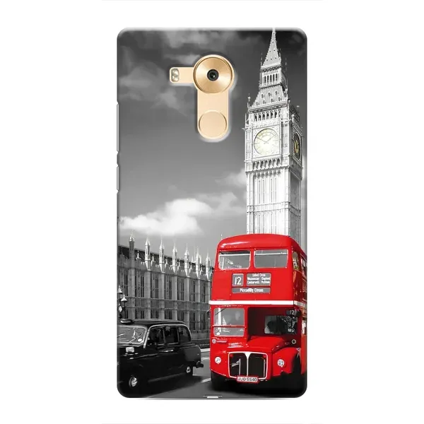Чехол с рисунком «Красный автобус» для Huawei Mate 8 (NXT) Чехол с рисунком «Красный автобус» для Huawei Mate 8 (NXT)