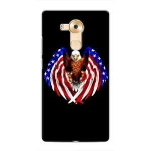 Чехол Флаг USA для Huawei Mate 8, NXT (Крылья США)