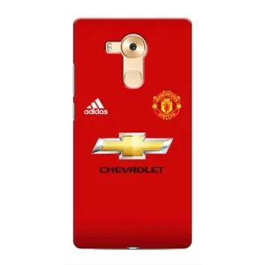 Силиконовые Чехлы принт Футбол на Huawei Mate 8, NXT (Man United)