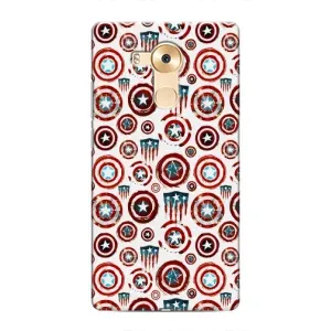 Чохол с Щітом Капітана Америки на Huawei Mate 8, NXT (Марвел щити)