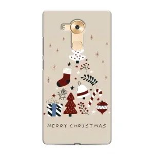 Чехол Санта Клаус для Huawei Mate 8, NXT (Merry Christmas)