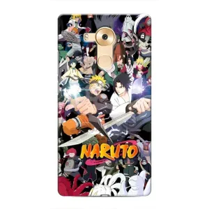 Купить Чехлы на телефон с принтом Anime для Huawei Mate 8, NXT (Наруто постер)