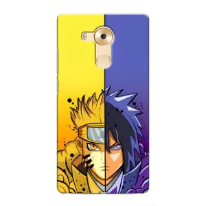 Купить Чехлы на телефон с принтом Anime для Huawei Mate 8, NXT (Naruto Vs Sasuke)