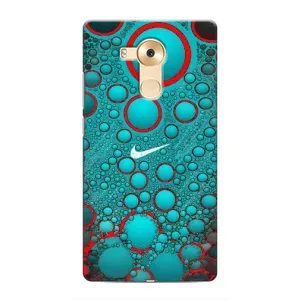 Силиконовый Чехол на Huawei Mate 8, NXT с картинкой Nike (Найк зеленый)