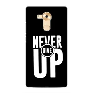 Силиконовый Чехол на Huawei Mate 8, NXT с картинкой Nike (Never Give UP)