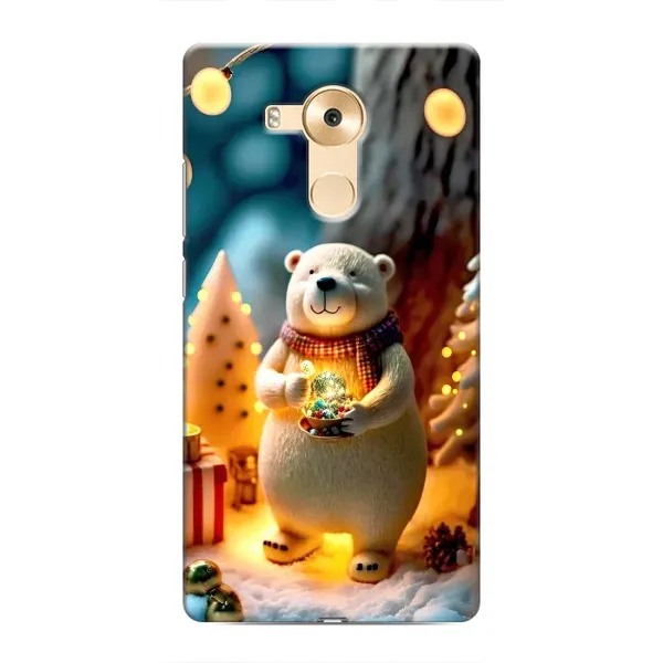 Чехол с рисунком «Новогодний ведмеженок» для Huawei Mate 8 (NXT) Чехол с рисунком «Новогодний ведмеженок» для Huawei Mate 8 (NXT)