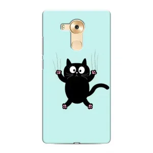 Силіконовий чохол з котиком для Huawei Mate 8, NXT (Падаючий кіт)