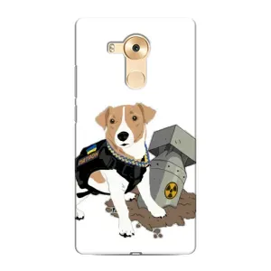 Чехол с принтом Собаки Патрон для Huawei Mate 8, NXT (Пёс Патрон с ракетой)