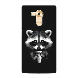 Силіконовий Чохол з Энотами на Huawei Mate 8, NXT (З кавою)