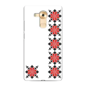 Силиконовый Чехол на Huawei Mate 8, NXT с картинкой Вышиванки (Силуэт вышиванки)