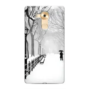 Чехлы на Новый Год Huawei Mate 8, NXT (Снегом замело)