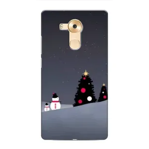 Чехлы на Новый Год Huawei Mate 8, NXT (Снеговички)