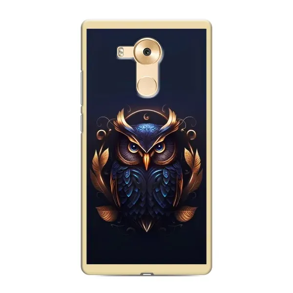 Чехол с рисунком «Стильная Сова» для Huawei Mate 8 (NXT)