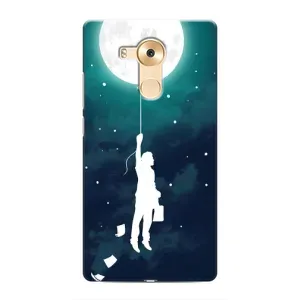 Чохол (ТПУ) з планетами на Huawei Mate 8, NXT (To The moon)