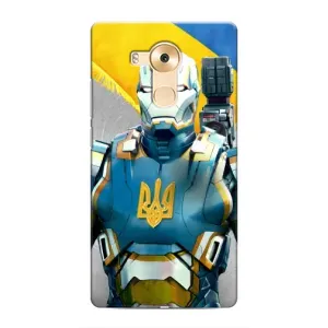 Силиконовый Чехол на Huawei Mate 8, NXT (Я-Украина) (Украинский робокоп)