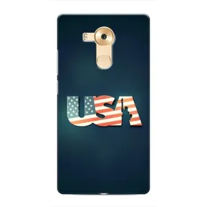 Чехол Флаг USA для Huawei Mate 8, NXT (USA)